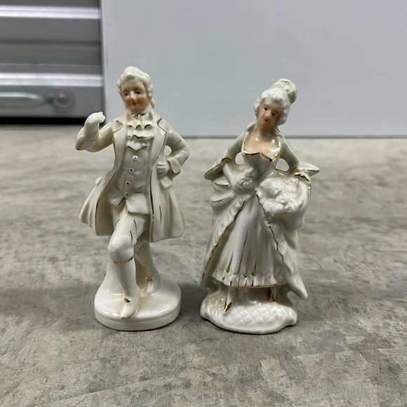 Art Vintage Porcelain Victorian Figurines Poshmark